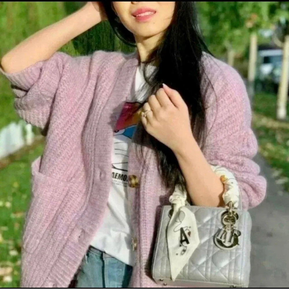 NWT ZARA Blogger Fav. Patch Pocket Knit Jacket - Picture 8 of 12